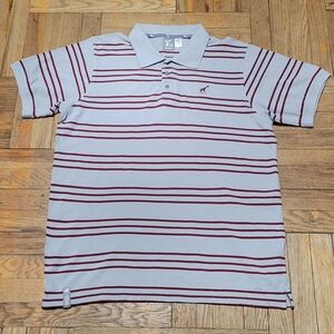 LRG Clothing Equipment Striped Polo Shirt - 2XL